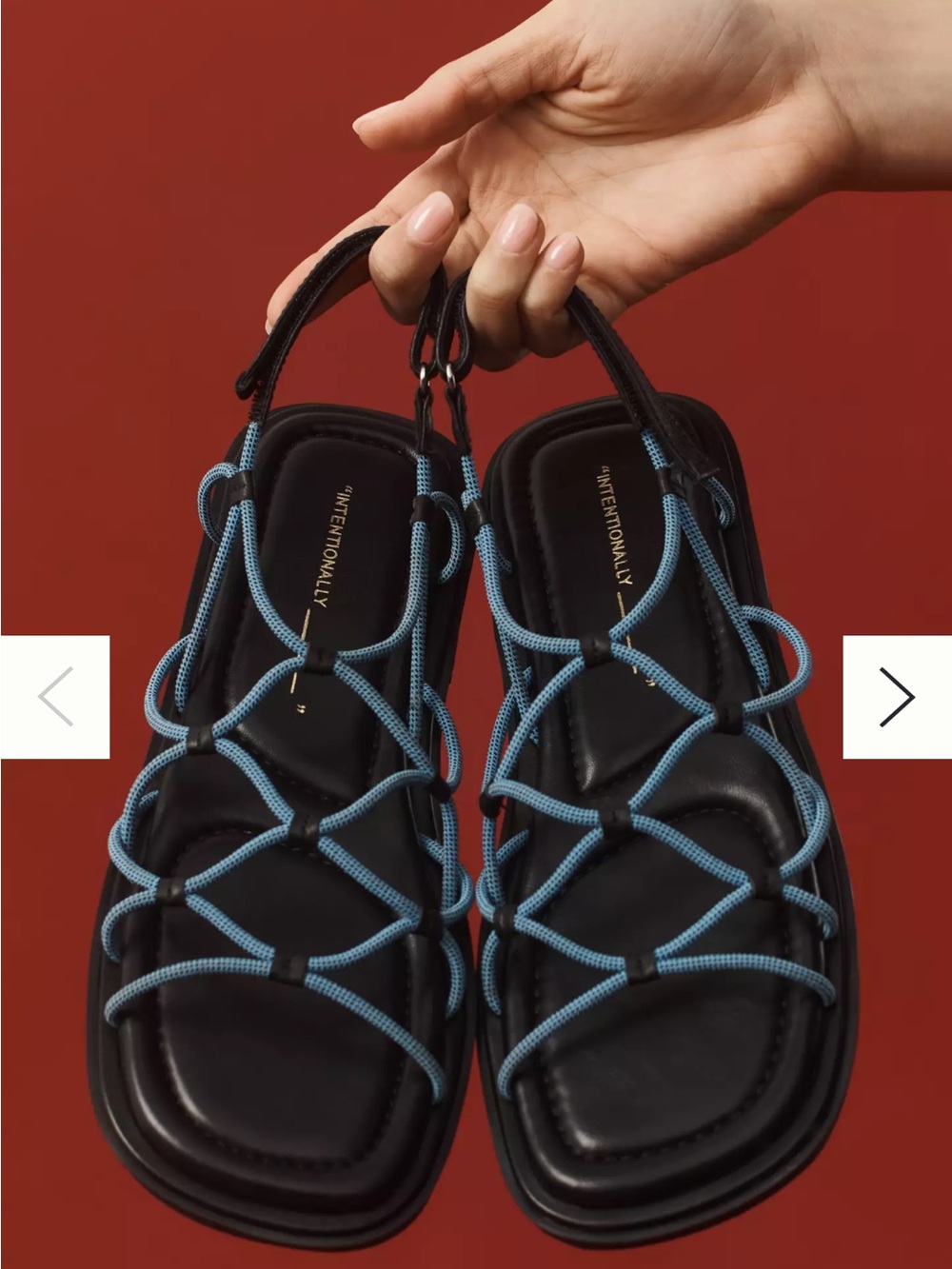 Intentionally Blank Lychee sandals